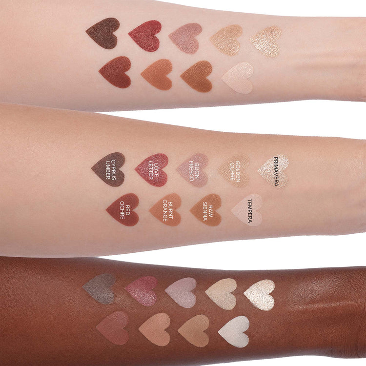 Anastasia Beverly Hills Mini Modern Renaissance Kit eyeshadow palette Brow Wiz Lip Velvet Softy glam trio brows eyes lips