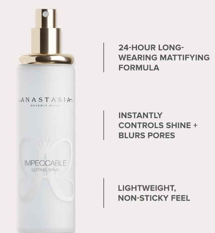 Anastasia Beverly Hills Impeccable 24HR Blurring Matte Setting Spray - The Powder Room