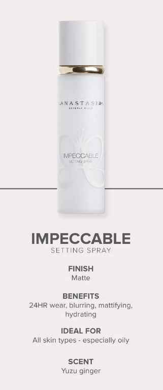 Anastasia Beverly Hills Impeccable 24HR Blurring Matte Setting Spray - The Powder Room