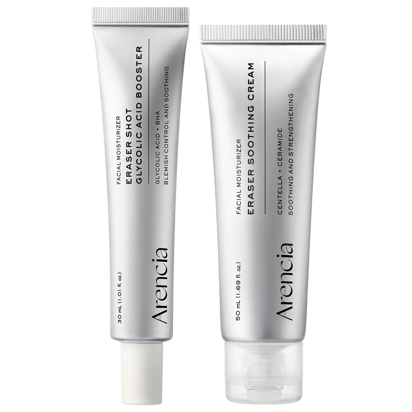 Arencia Eraser Shot Glycolic Acid Booster daily clarifying multi acid formula smoother skin