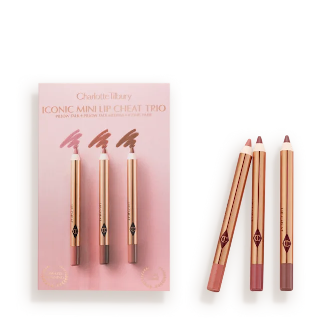 Charlotte Tilbury Iconic Lip Cheat Trio Set - The Powder Room
