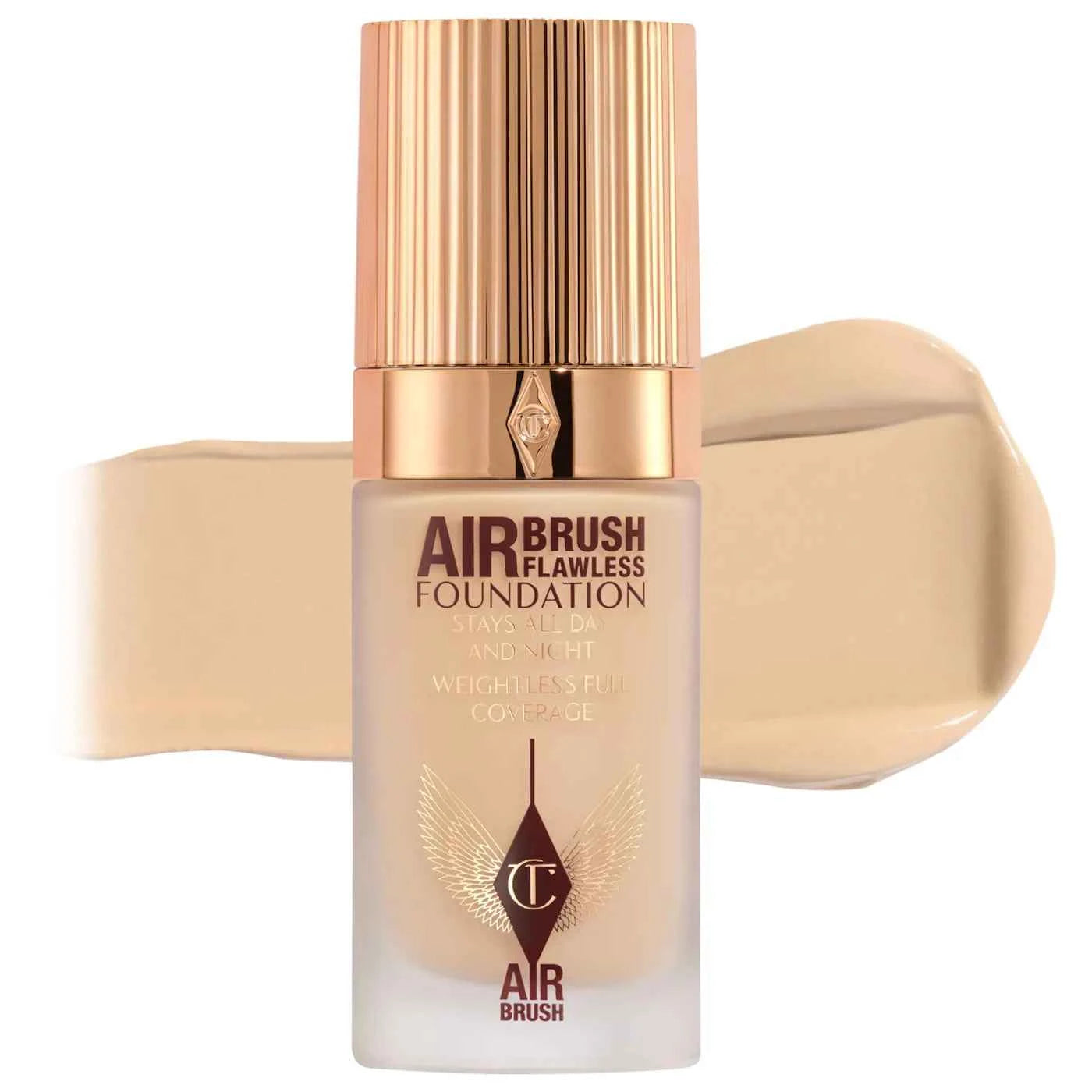 Charlotte Tilbury Airbrush Flawless Blurring & Matte Full Coverage Foundation – 4N