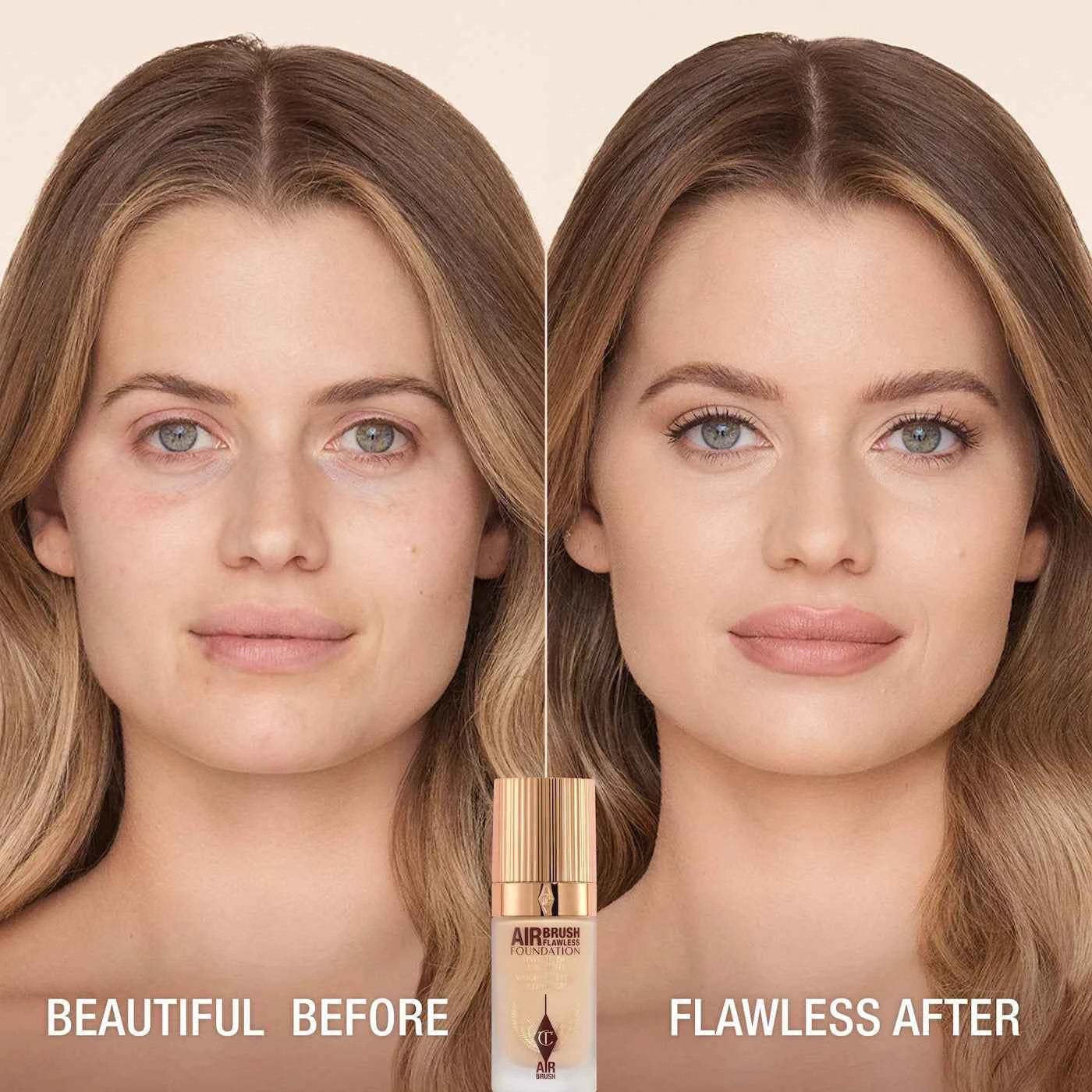 Charlotte Tilbury Airbrush Flawless Blurring & Matte Full Coverage Foundation – 4N