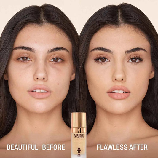 Charlotte Tilbury Airbrush Flawless Blurring & Matte Full Coverage Foundation – 5N