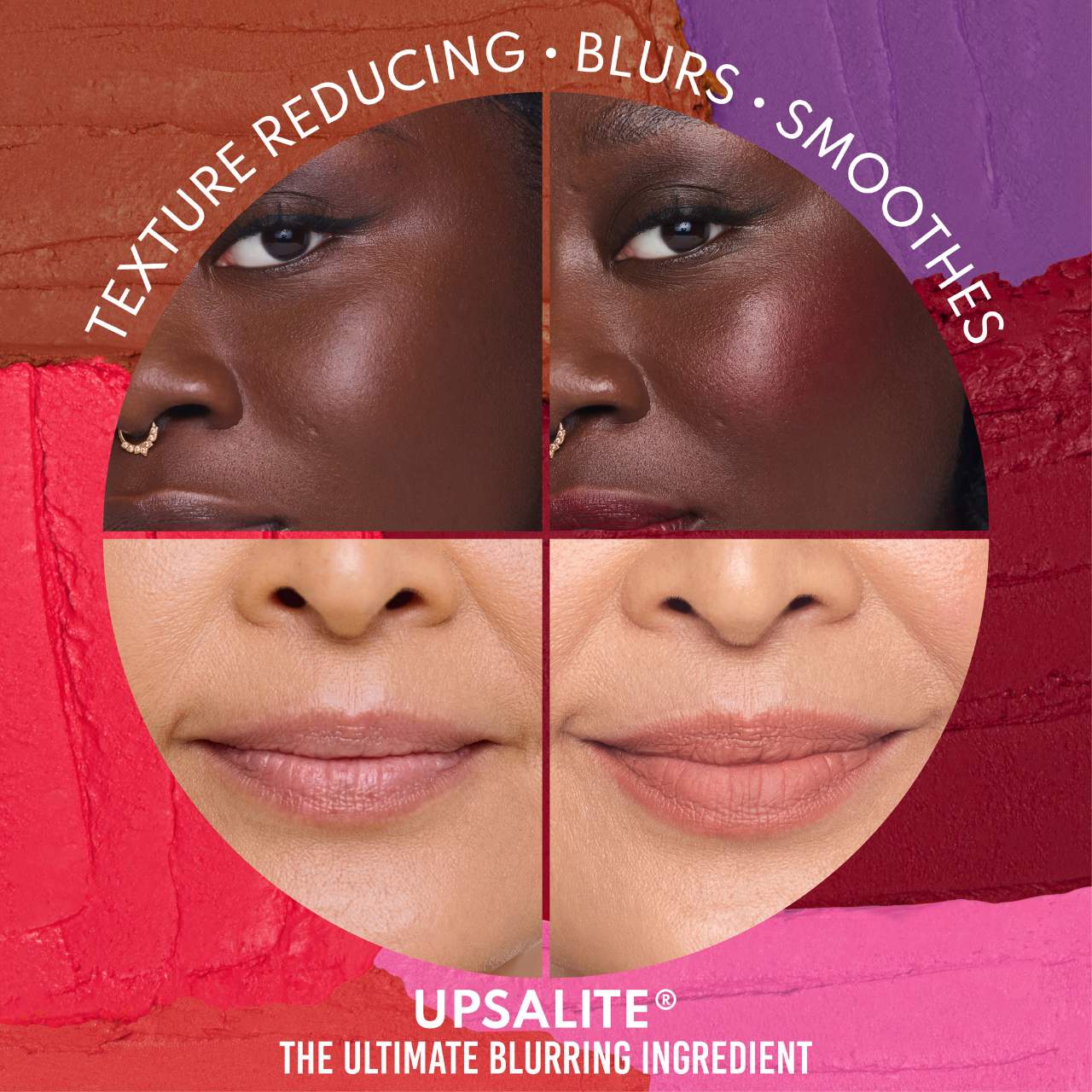 Danessa Myricks Beauty Yummy Skin Blurring Balm Powder Flushed Rosé N Brunch mini matte cheek and lip color