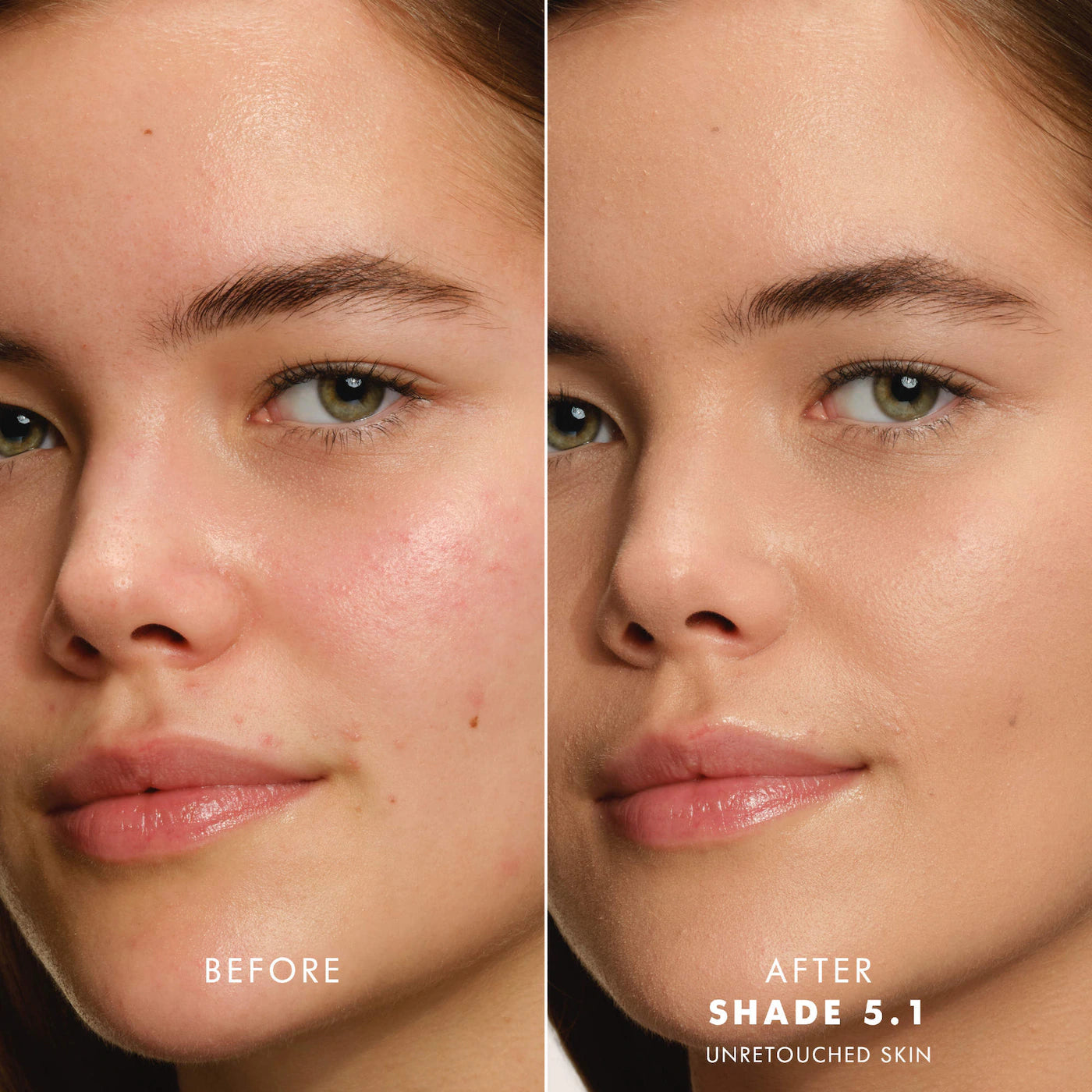 Giorgio Armani Luminous Silk Natural Glow Blurring Liquid Foundation shade 5.1 Light to Medium Pink cool rosy undertone 24 hour wear natural glow finish