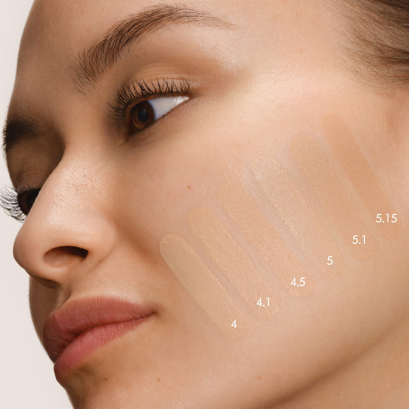Giorgio Armani Luminous Silk Natural Glow Blurring Liquid Foundation shade 5.1 Light to Medium Pink cool rosy undertone 24 hour wear natural glow finish
