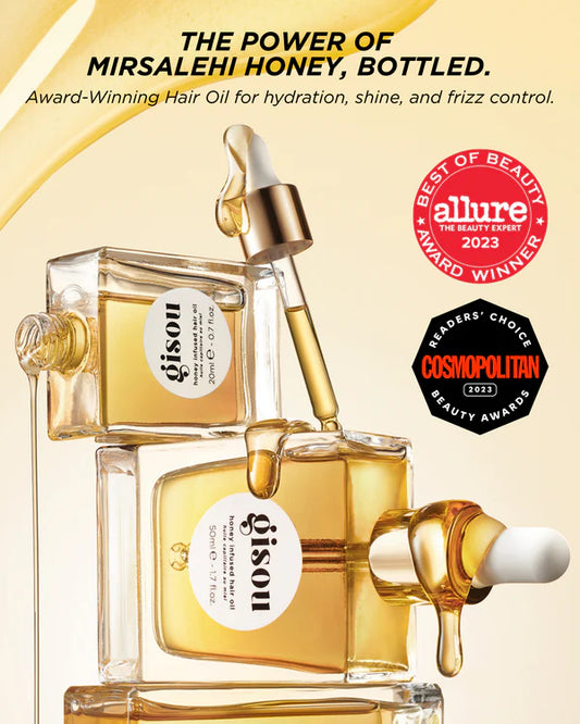 Gisou Honey Infused Hair Oil - The Powder Room