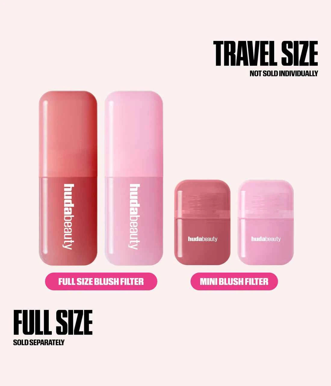 Huda Beauty Baby Blush Mild Mocktail Duo Kit