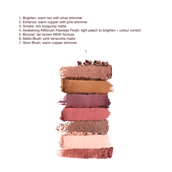 Charlotte Tilbury Hollywood Instant Look in a Palette - DREAMY, BRONZED BEAUTY - The Powder Room