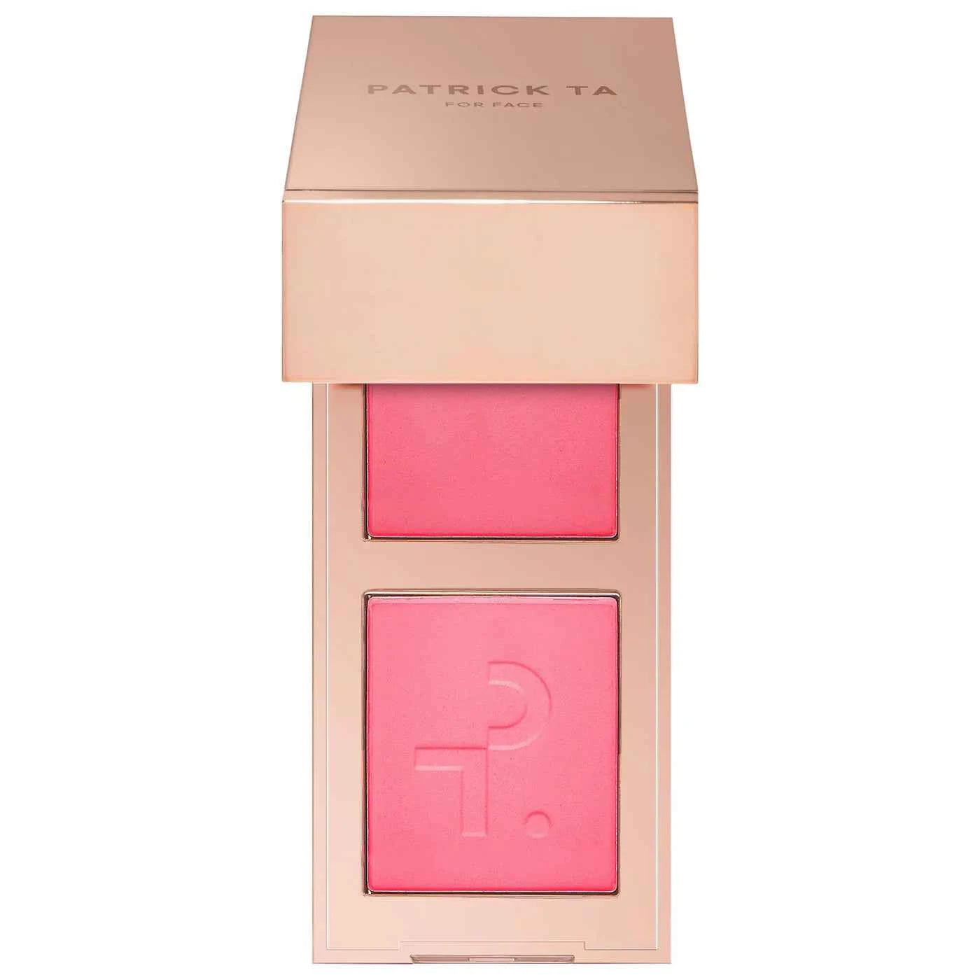 PATRICK TA Mini Major Headlines Double-Take Crème & Powder Blush Duo She’s That Girl rosy pink blush