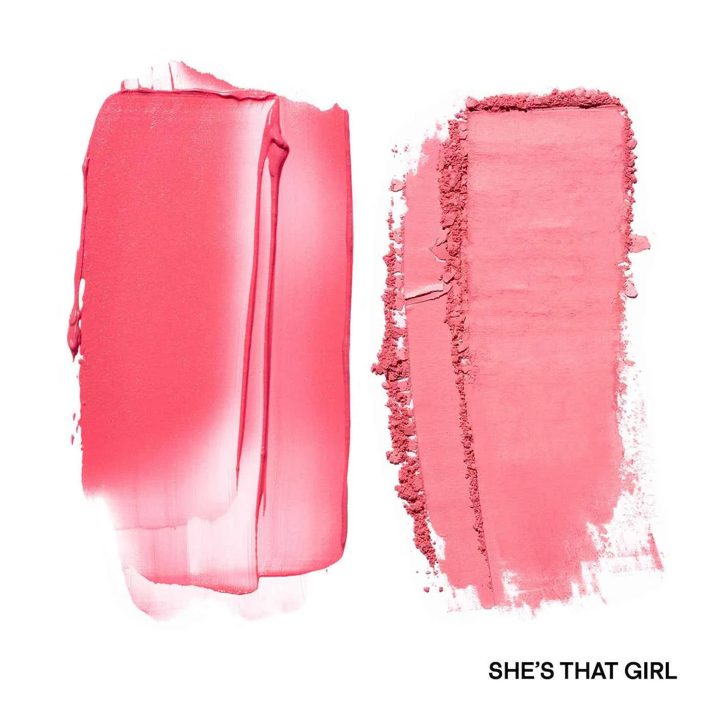 PATRICK TA Mini Major Headlines Double-Take Crème & Powder Blush Duo She’s That Girl rosy pink blush swatch