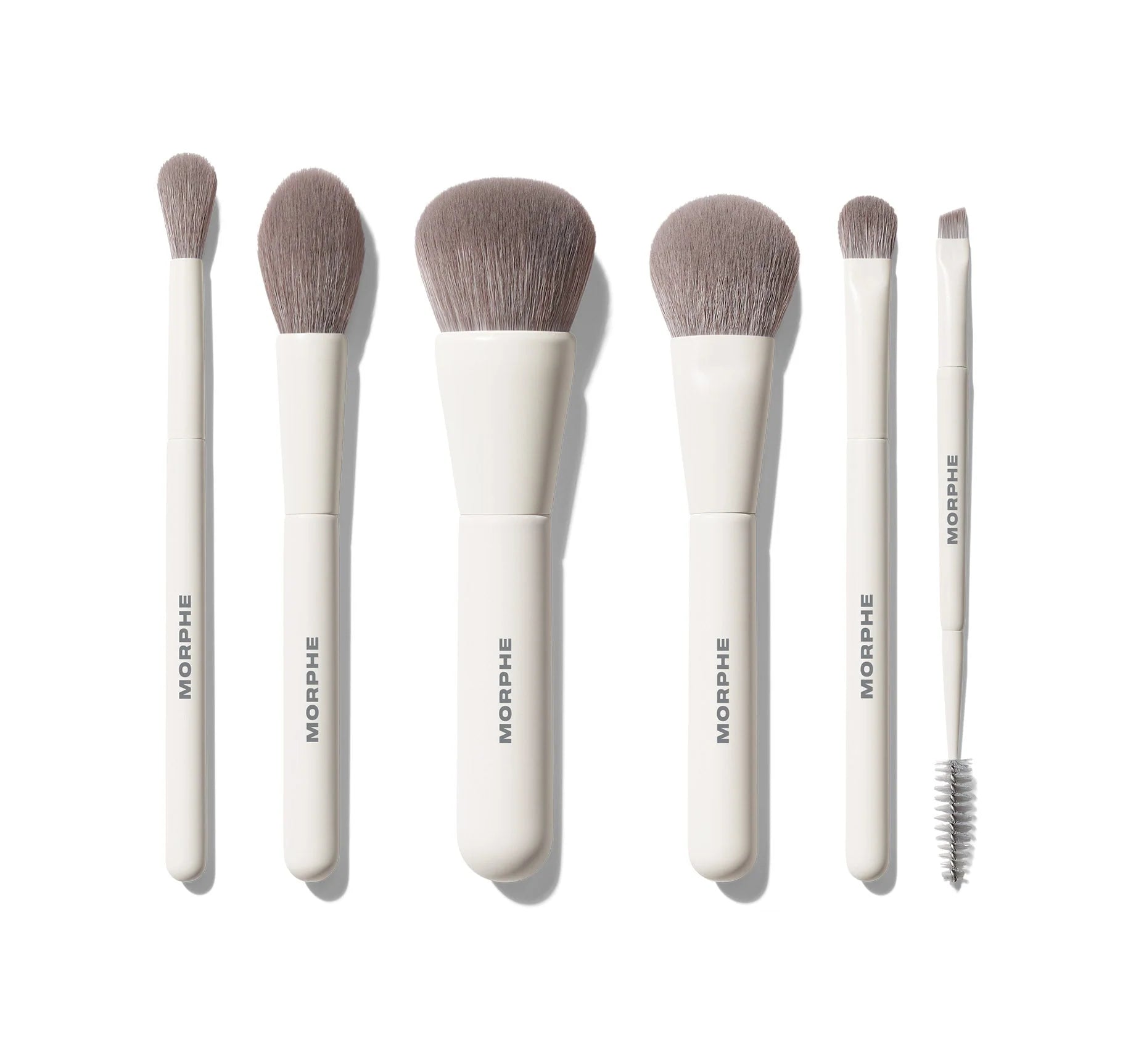 Morphe Along for the Glide 6-Piece Travel Brush Set travel makeup brushes

