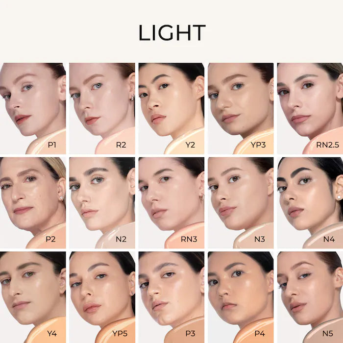 NATASHA DENONA Hy-Glam Foundation YP3 Light Yellow 30ml hydrating luminous serum foundation