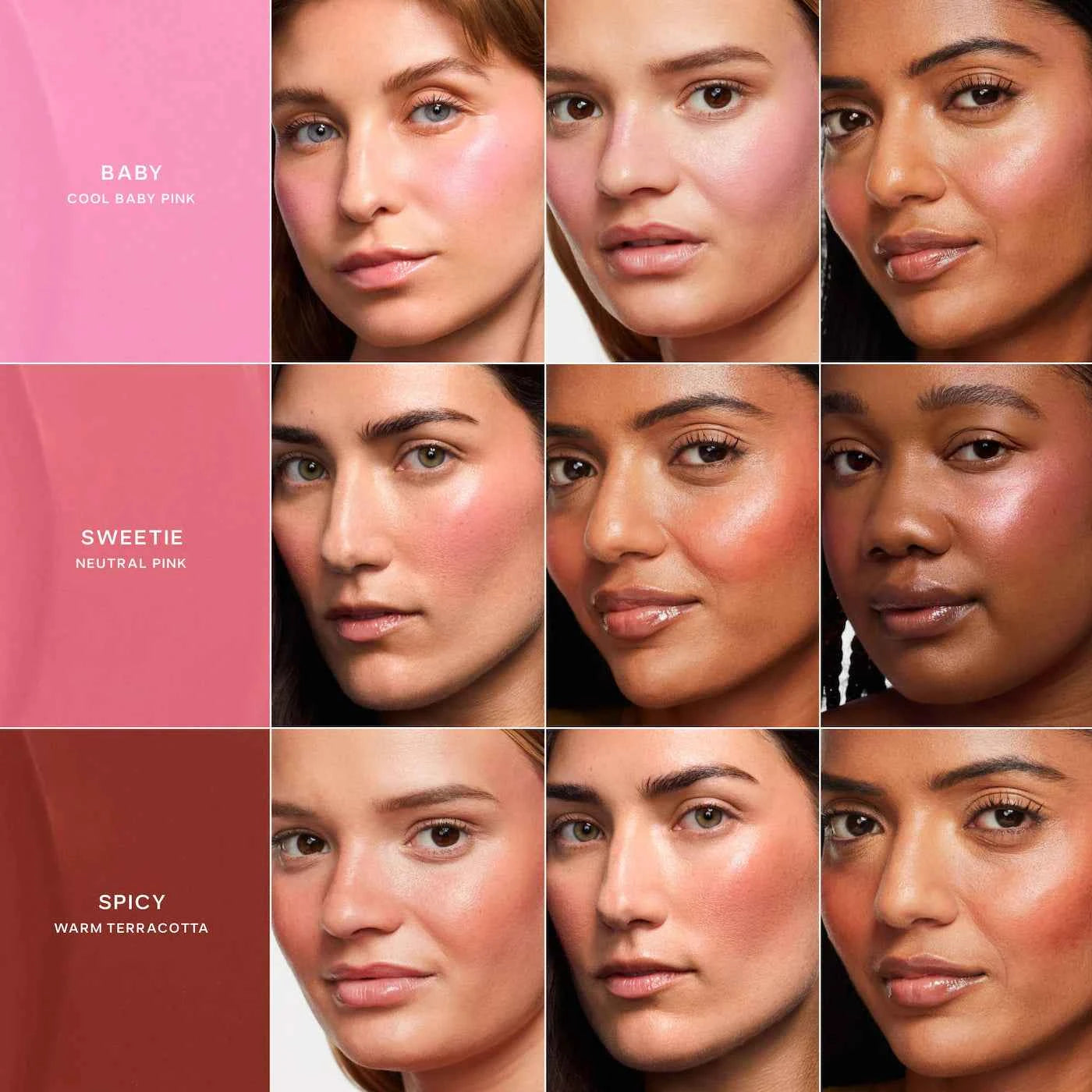 Saie Mini Dew Blush Trio Gift Set - The Powder Room