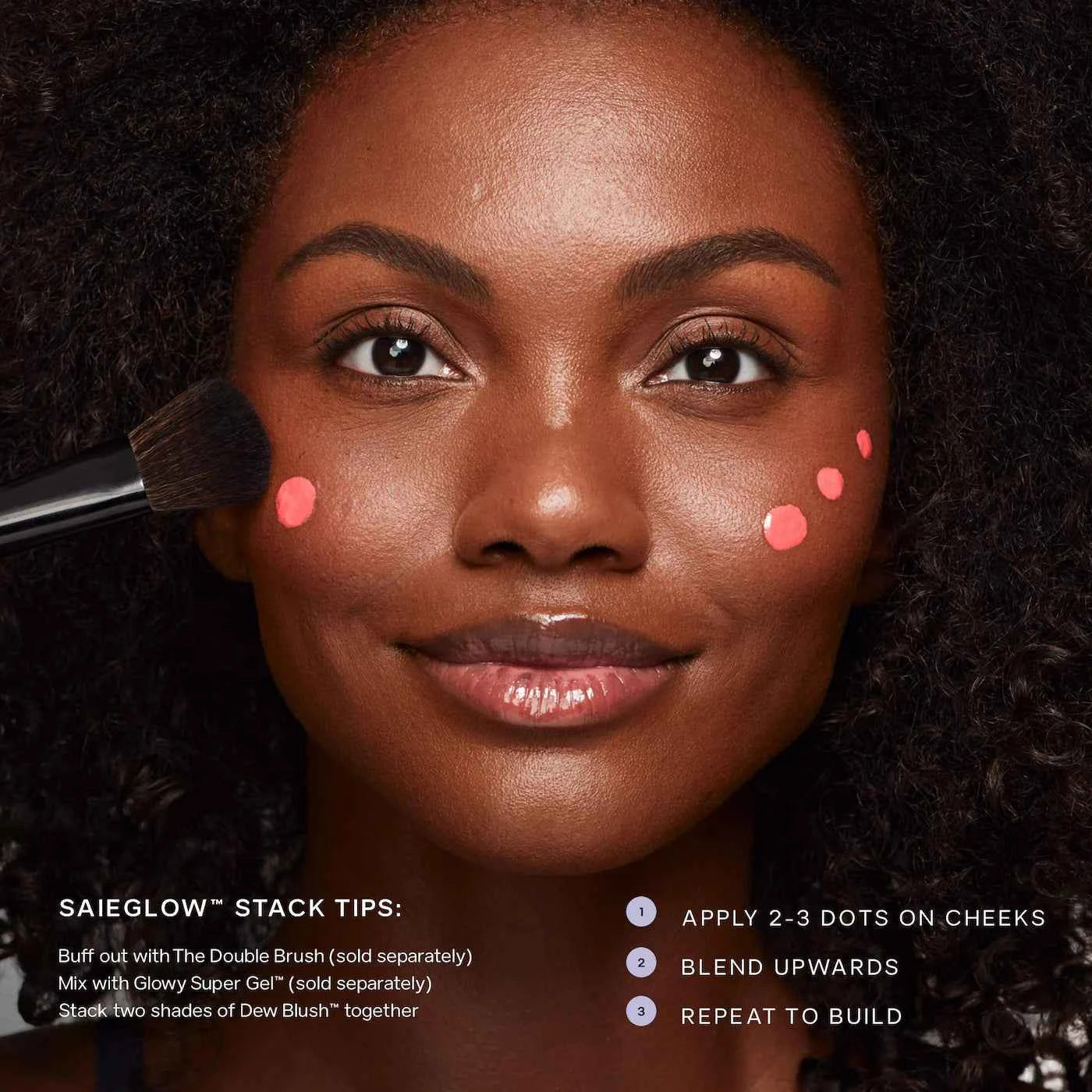 Saie Mini Dew Blush Trio Gift Set - The Powder Room