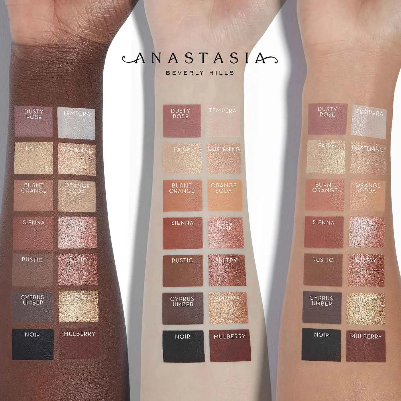 AAnastasia Beverly Hills Soft Glam Eyeshadow Palette with neutral matte and shimmer shades
