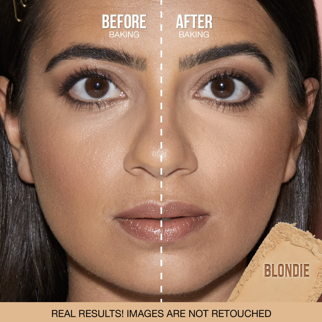 HUDA Easy Bake and Snatch Pressed Talc-Free Powder