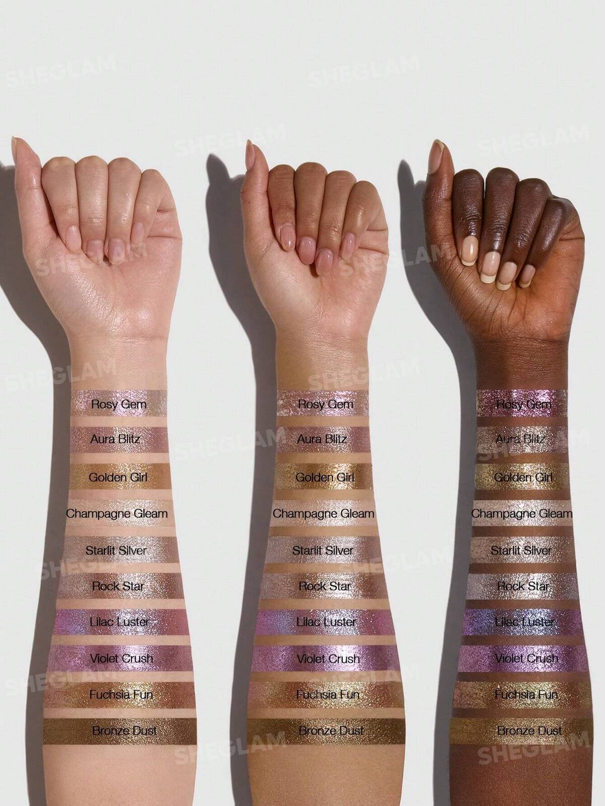 Sheglam Crystal Jelly Glaze Eye Shadow Stick  - Bronze Dust - The Powder Room