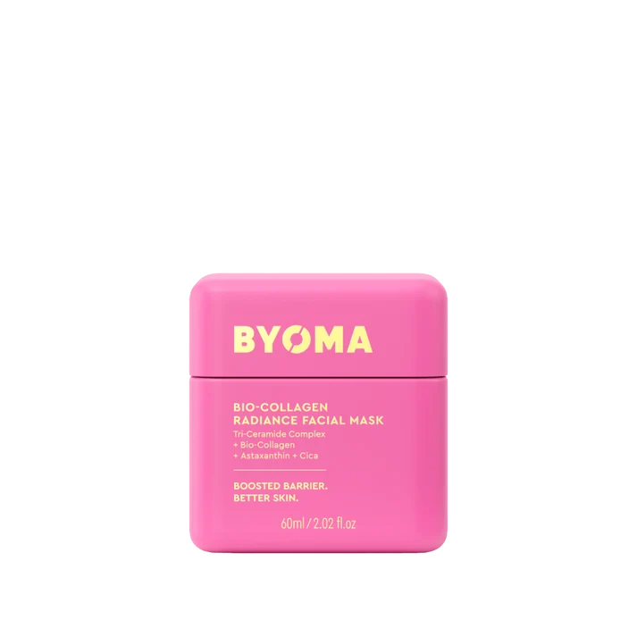 BYOMA Bio-Collagen Radiance Facial Mask hydrating glow face mask