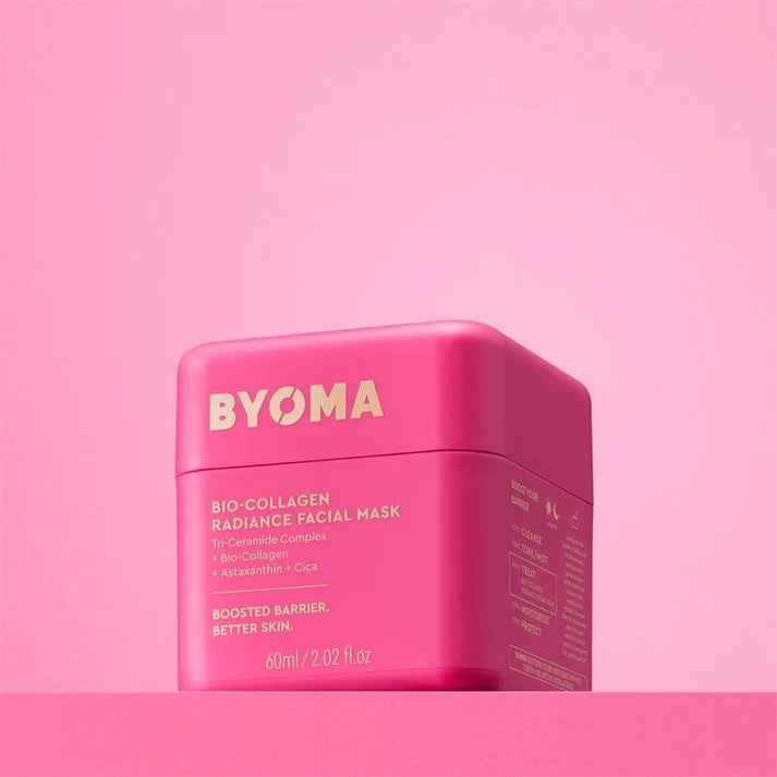 BYOMA Bio-Collagen Radiance Facial Mask hydrating glow face mask