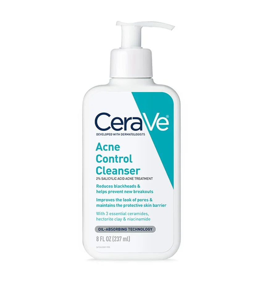 Cerave Acne Control Face Cleanser - 237 ml - The Powder Room