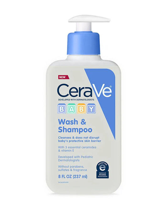 CeraVe Baby Wash & Shampoo - 237 ml - The Powder Room