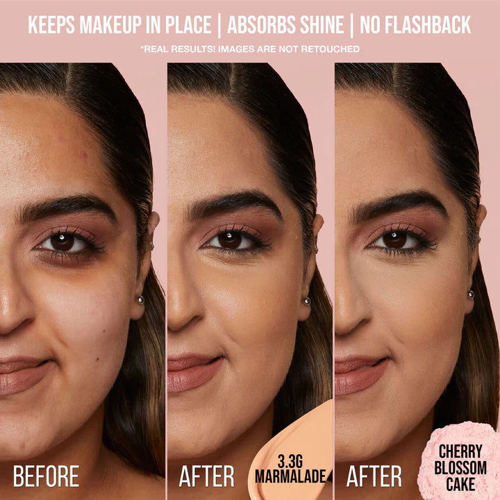 Huda Beauty Easy Bake Loose Baking & Setting Powder - Cherry Blossom - Travel Size - The Powder Room