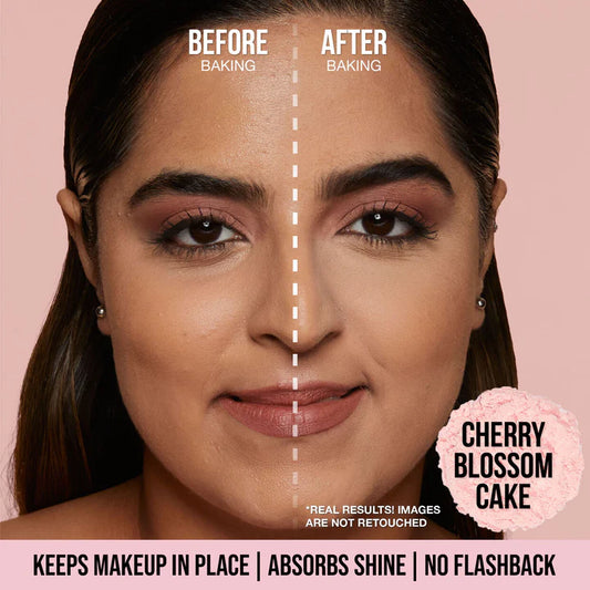 Huda Beauty Easy Bake Loose Baking & Setting Powder - Cherry Blossom - Travel Size - The Powder Room