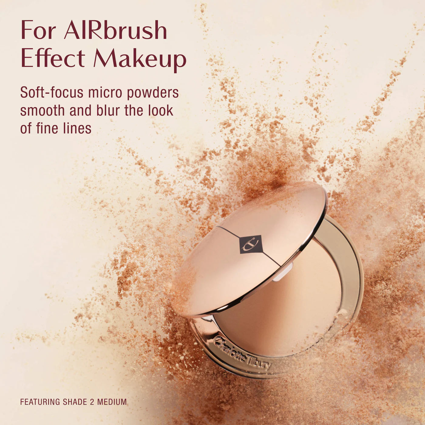 Charlotte Tilbury Airbrush Flawless Finish Powder packaging