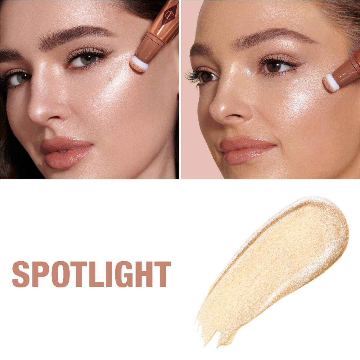 Charlotte Tilbury Beauty Light Highlighter Wand Spotlight