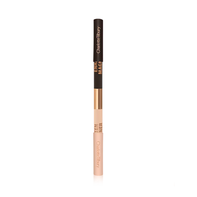 Charlotte Tilbury The Super Nudes Duo Liner Nude Brown dual ended eyeliner nude brightener deep brown definer eye makeup