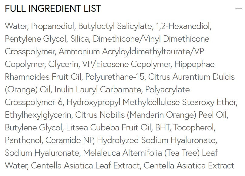 d'Alba White Truffle Waterfull Essence Sunscreen SPF 50+ Korean essence sunscreen white truffle hydration