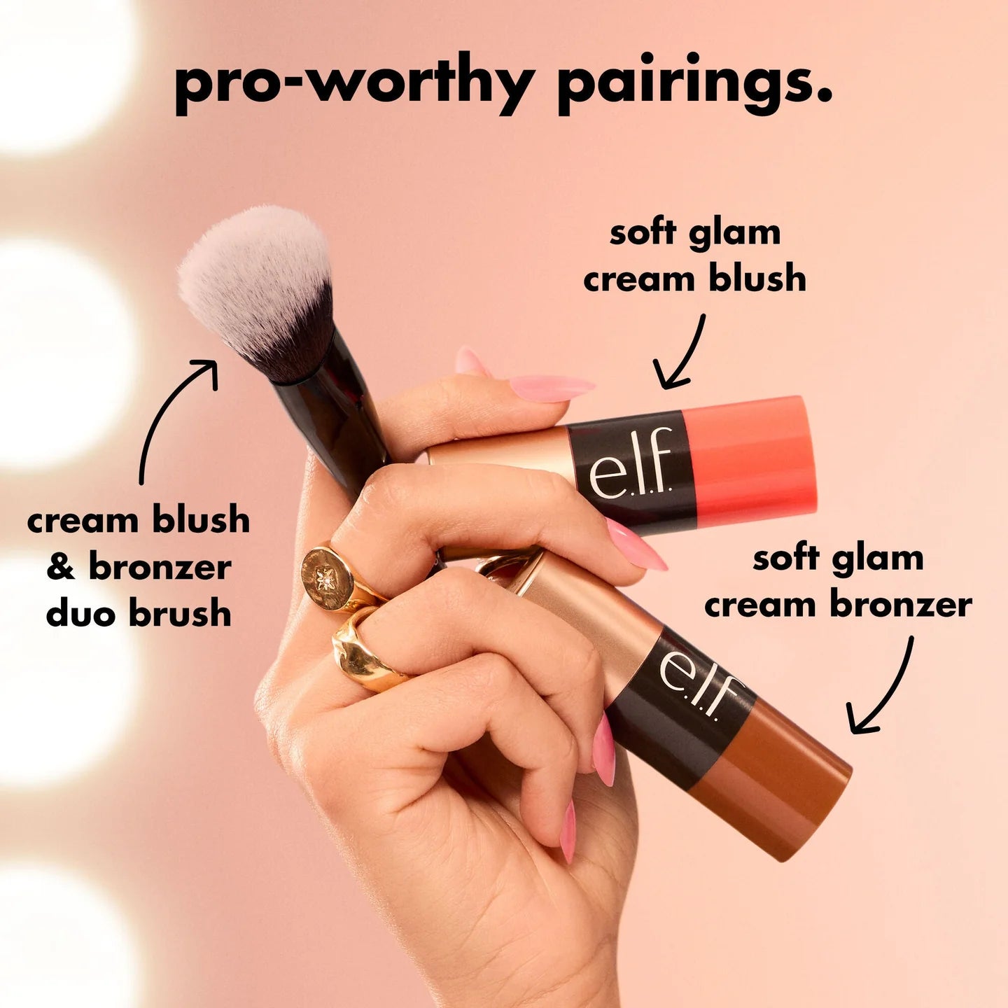 e.l.f. Soft Glam Cream Blush Stick – Gumball (Cool Pink)