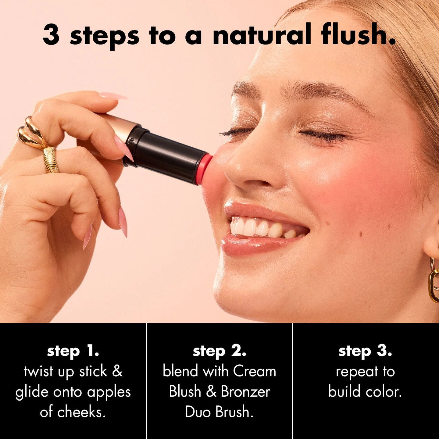 e.l.f. Soft Glam Cream Blush Stick – Gumball (Cool Pink)