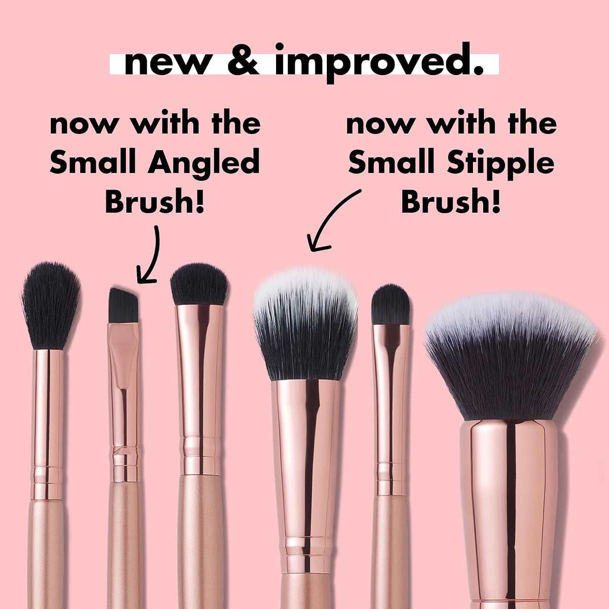 e.l.f. Flawless Face Kit 6-piece makeup brush collection for face, eyes and brows in Pakistan
