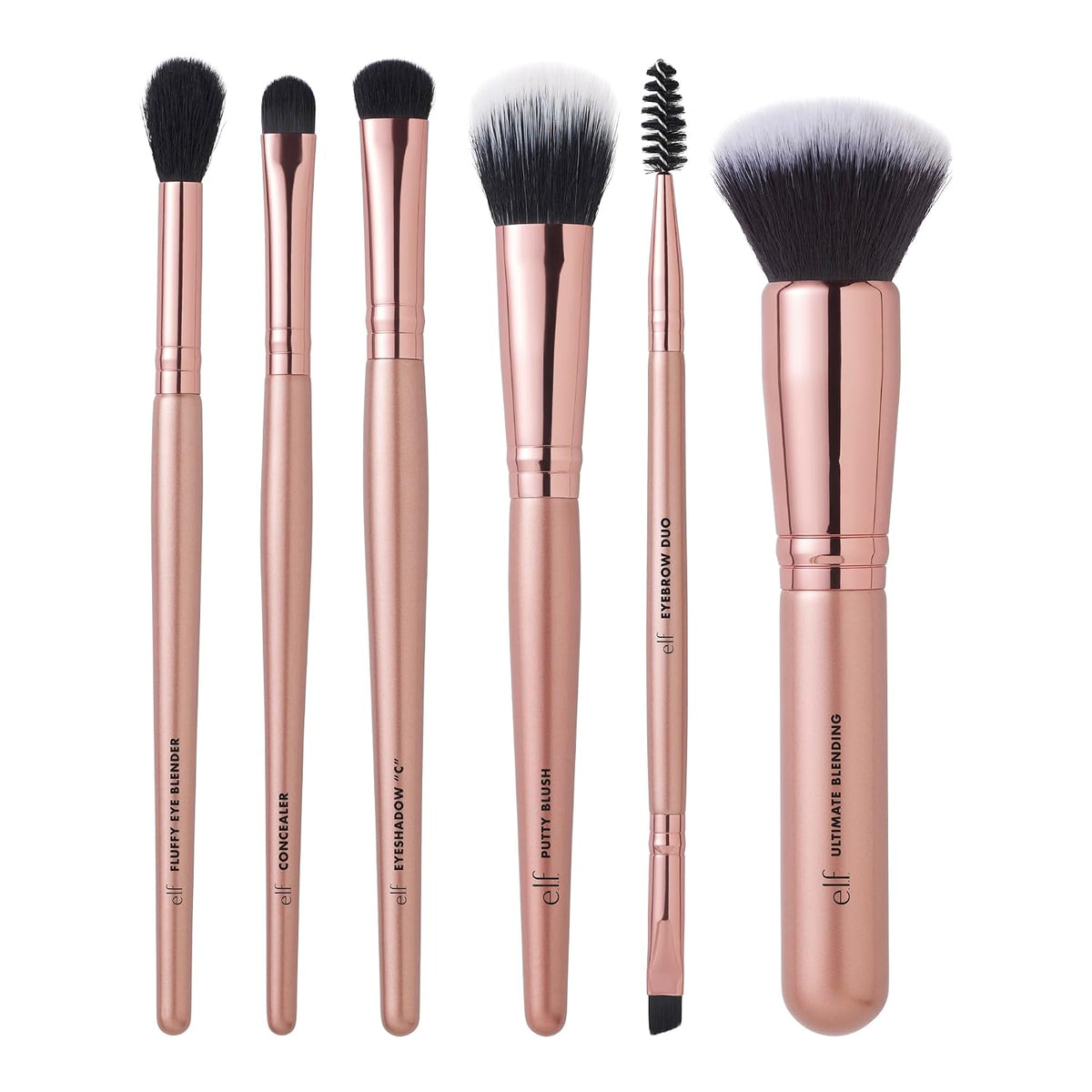 e.l.f. Flawless Face Kit 6-piece makeup brush collection for face, eyes and brows in Pakistan