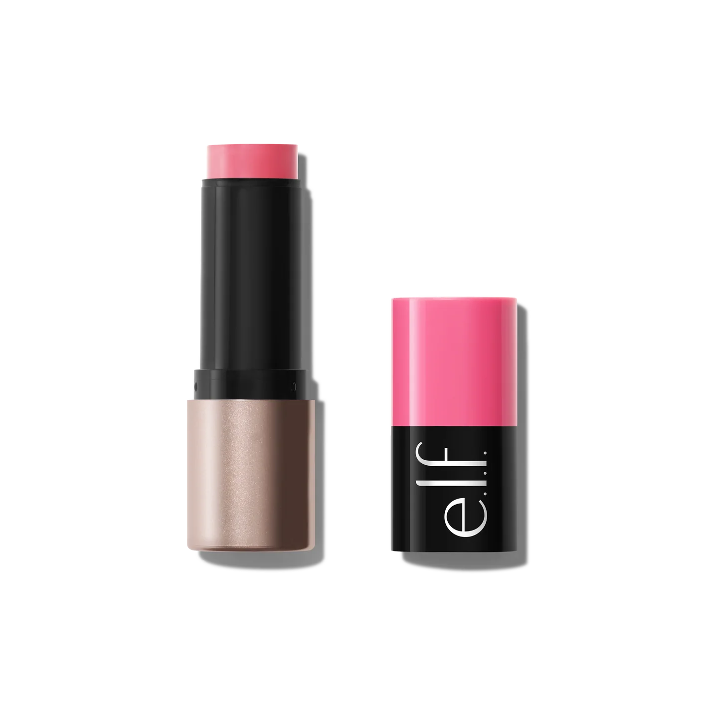 e.l.f. Soft Glam Cream Blush Stick shade Gumball cool pink cream blush stick shea butter sunflower seed oil satin finish