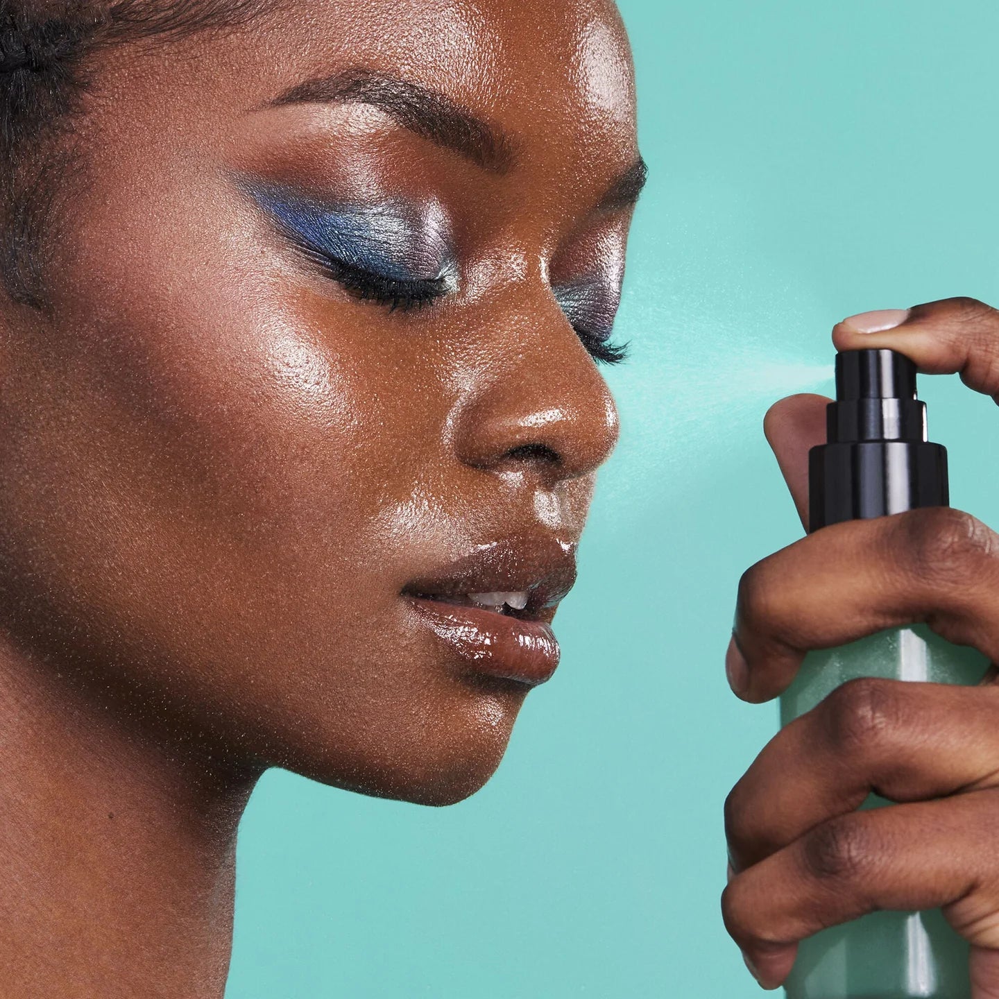 e.l.f. Power Grip Dewy Setting Spray gripping dewy makeup setting spray radiant glass skin finish