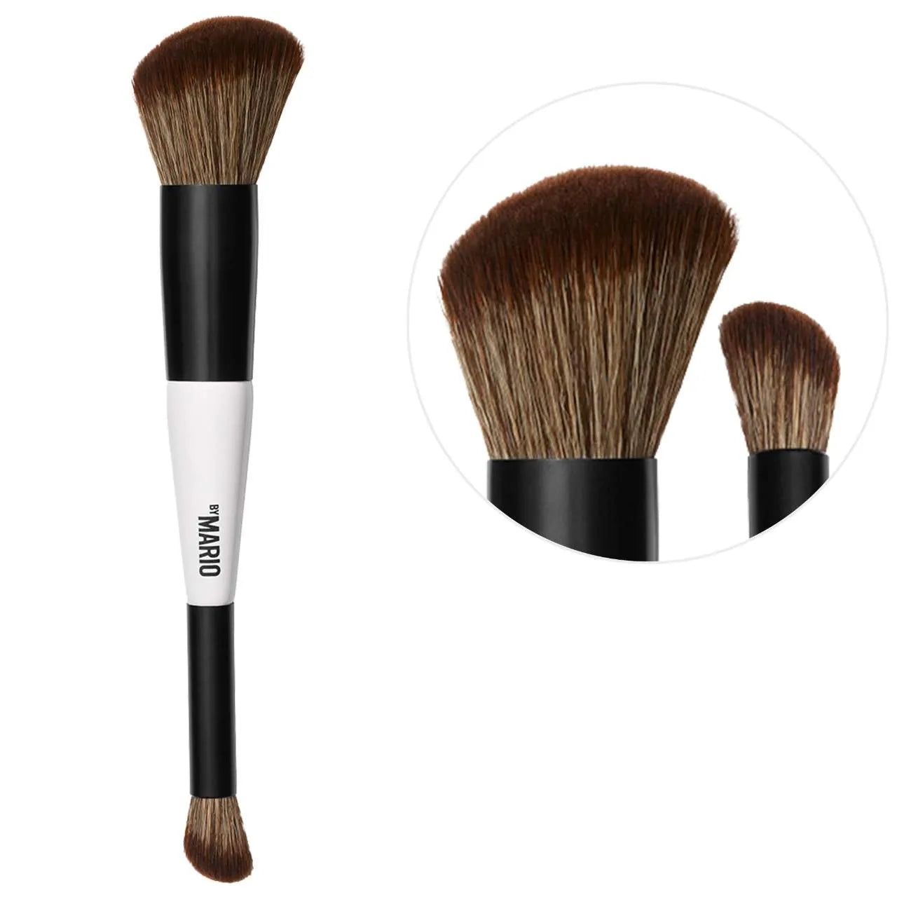 MAKEUP BY MARIO F1 Dual-Ended Contour and Blush Brush professional makeup brush