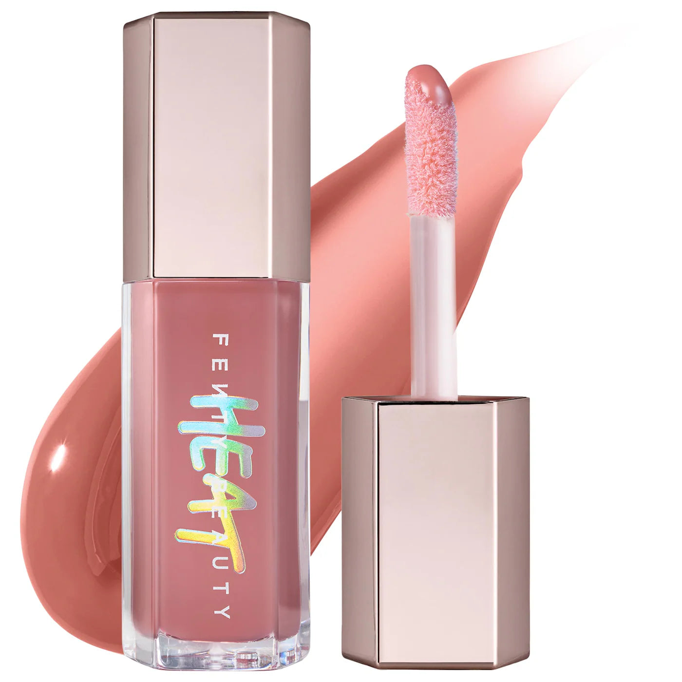 Fenty Beauty Gloss Bomb Heat Universal Lip Luminizer + Plumper – FU$$Y Sheer Pink