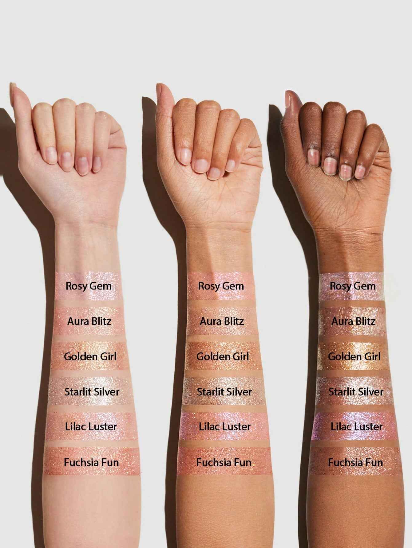 Sheglam Crystal Jelly Glaze Eye Shadow Stick - Starlit Silver - The Powder Room