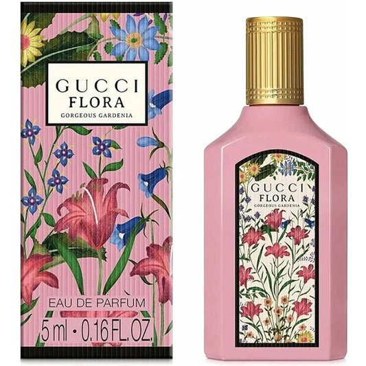 Gucci Flora - Gorgeous Gardenia Eau de Parfum Deluxe Mini – 5ml- NO BOX