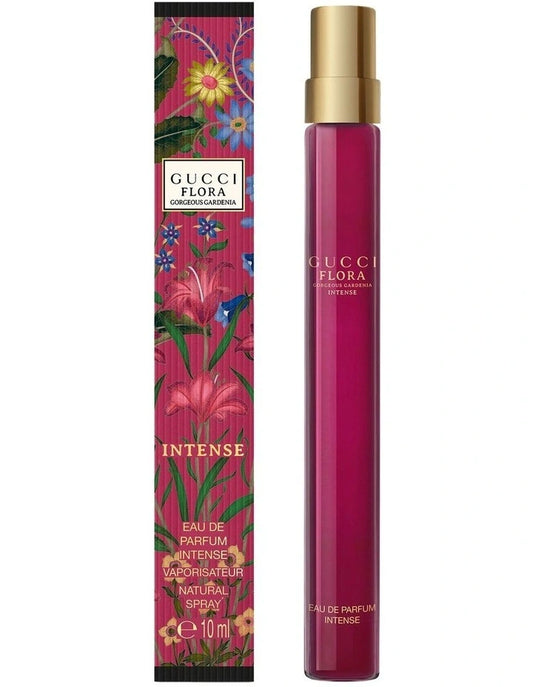 Gucci Flora Gorgeous Gardenia Eau de Parfum Intense 10ml luxury floral perfume bottle