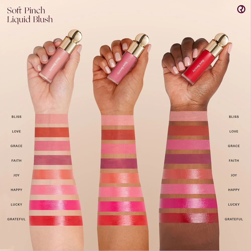Rare Beauty Soft Pinch Liquid Blush -Full size 7.5 ml Shade: Happy without box - The Powder Room
