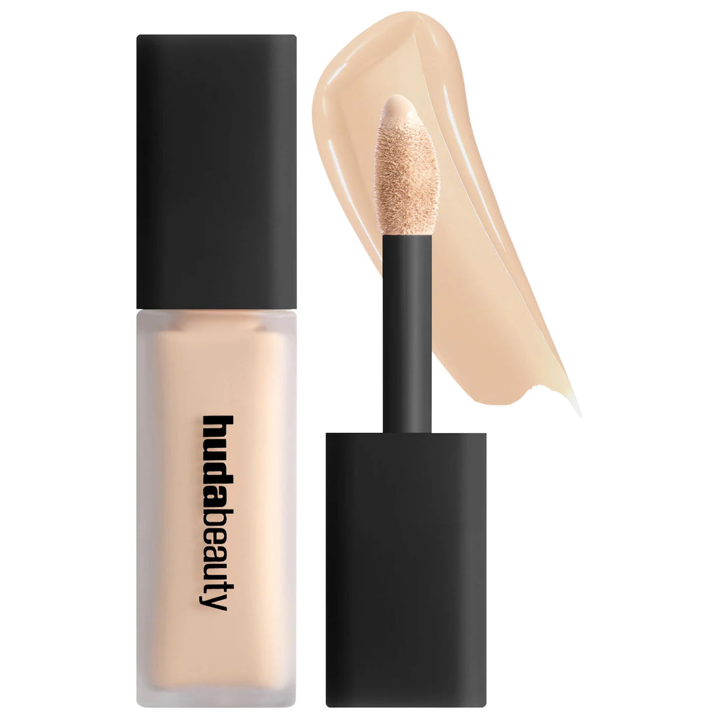 Huda Beauty FauxFilter Luminous Matte Concealer Nougat 2.5 full coverage concealer