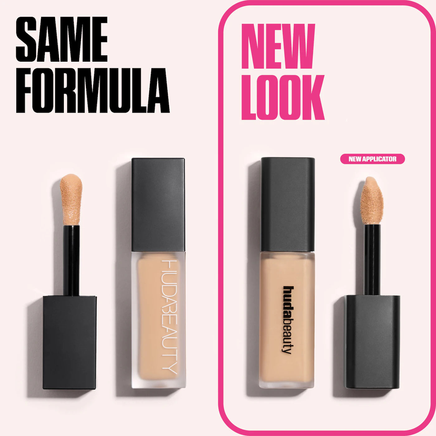 Huda Beauty FauxFilter Luminous Matte Concealer Nougat 2.5 full coverage concealer