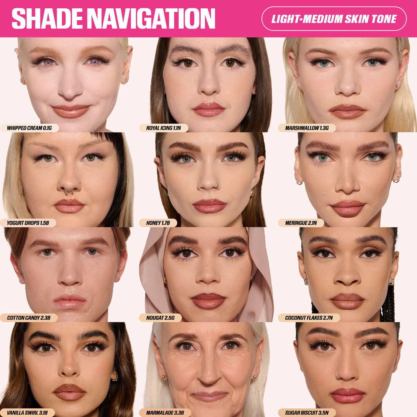 Huda Beauty FauxFilter Luminous Matte Concealer Nougat 2.5 full coverage concealer
