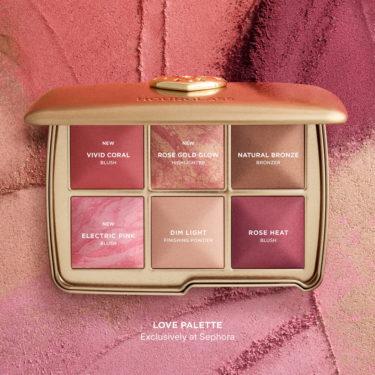 Hourglass Ambient Lighting Edit Unlocked Palette Love face makeup palette in Pakistan