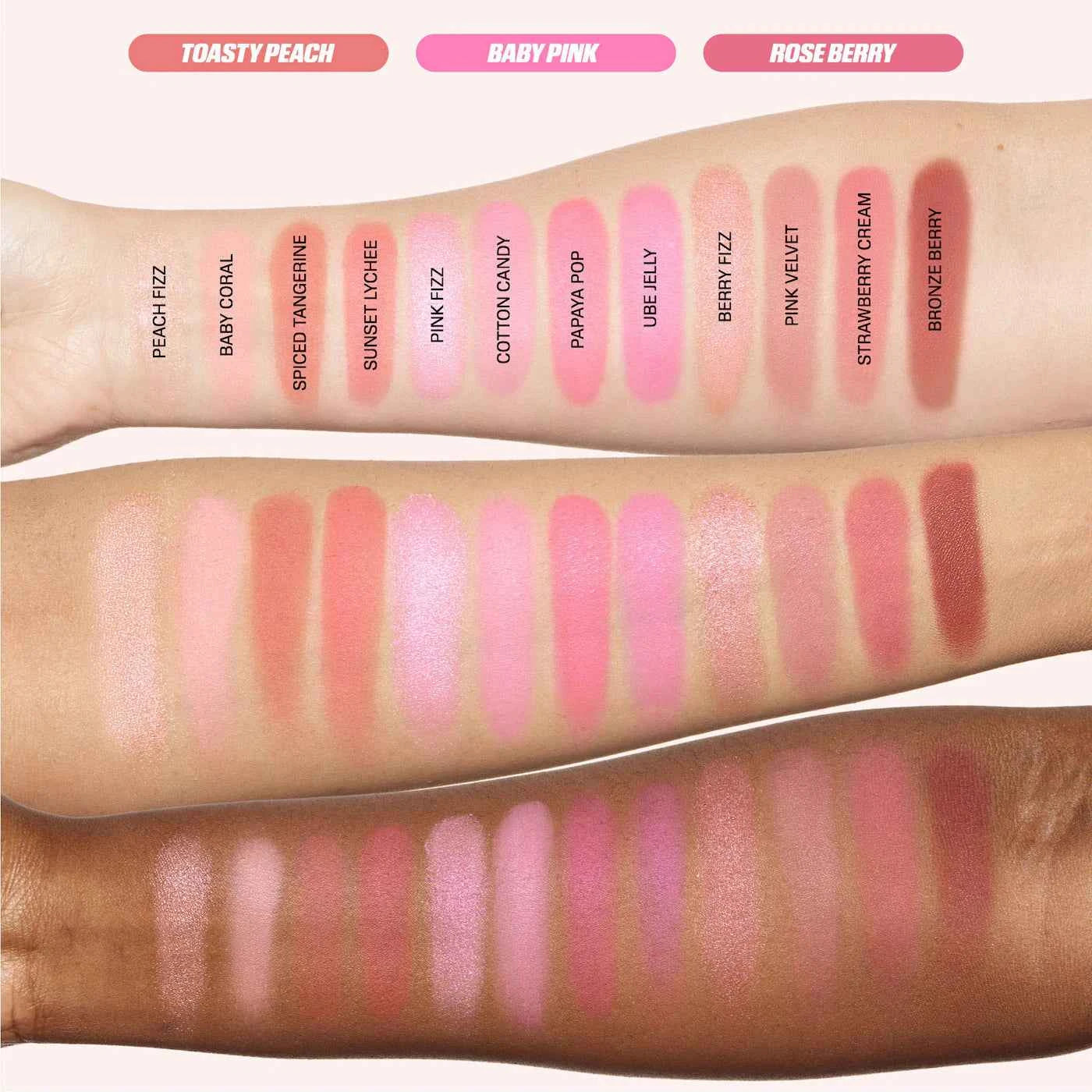HUDA BEAUTY Blush Filter Blurring Blushlighters Palette - Baby Pink - The Powder Room